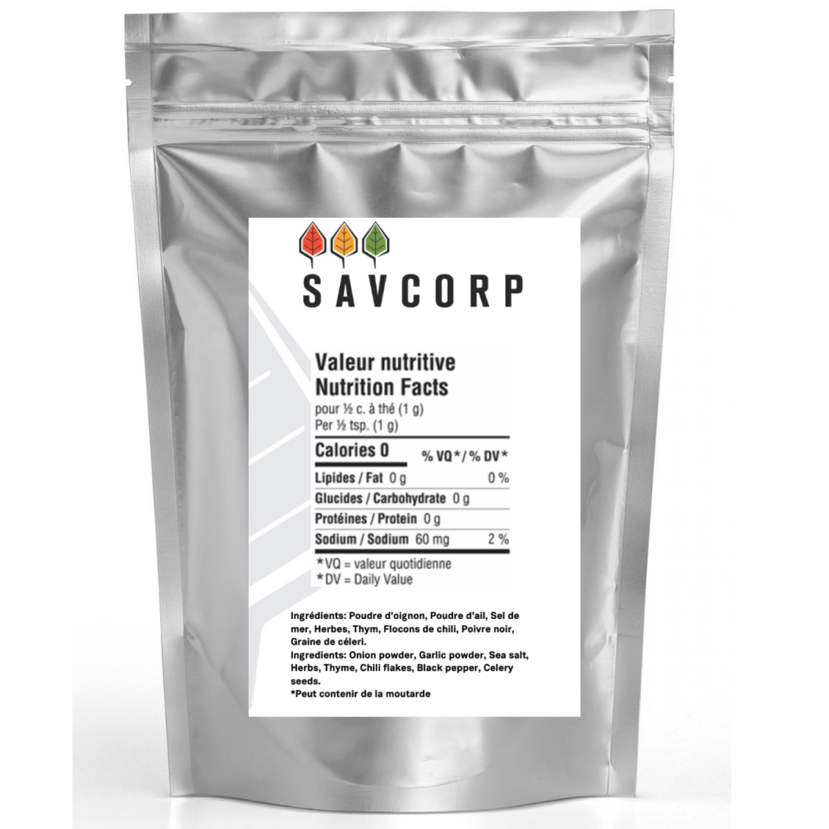 Assaisonnement à Spaghetti - Savcorp - Herbes et Épices