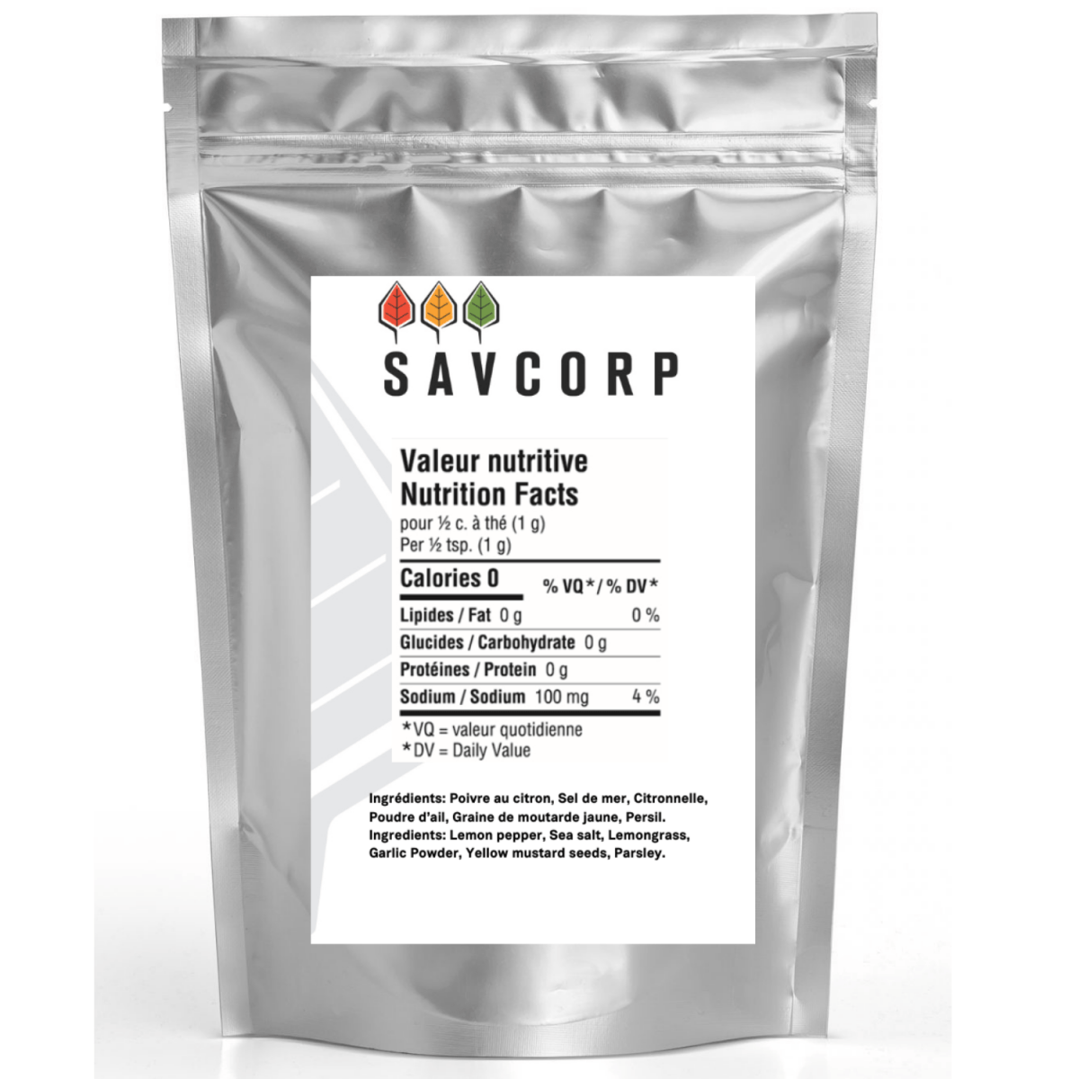 Assaisonnement Poisson - Savcorp - Herbes et Épices