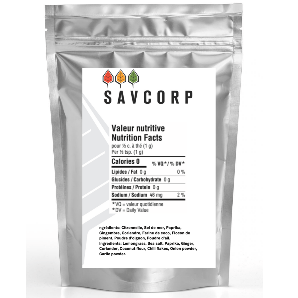 Assaisonnement Thaï - Savcorp - Herbes et Épices