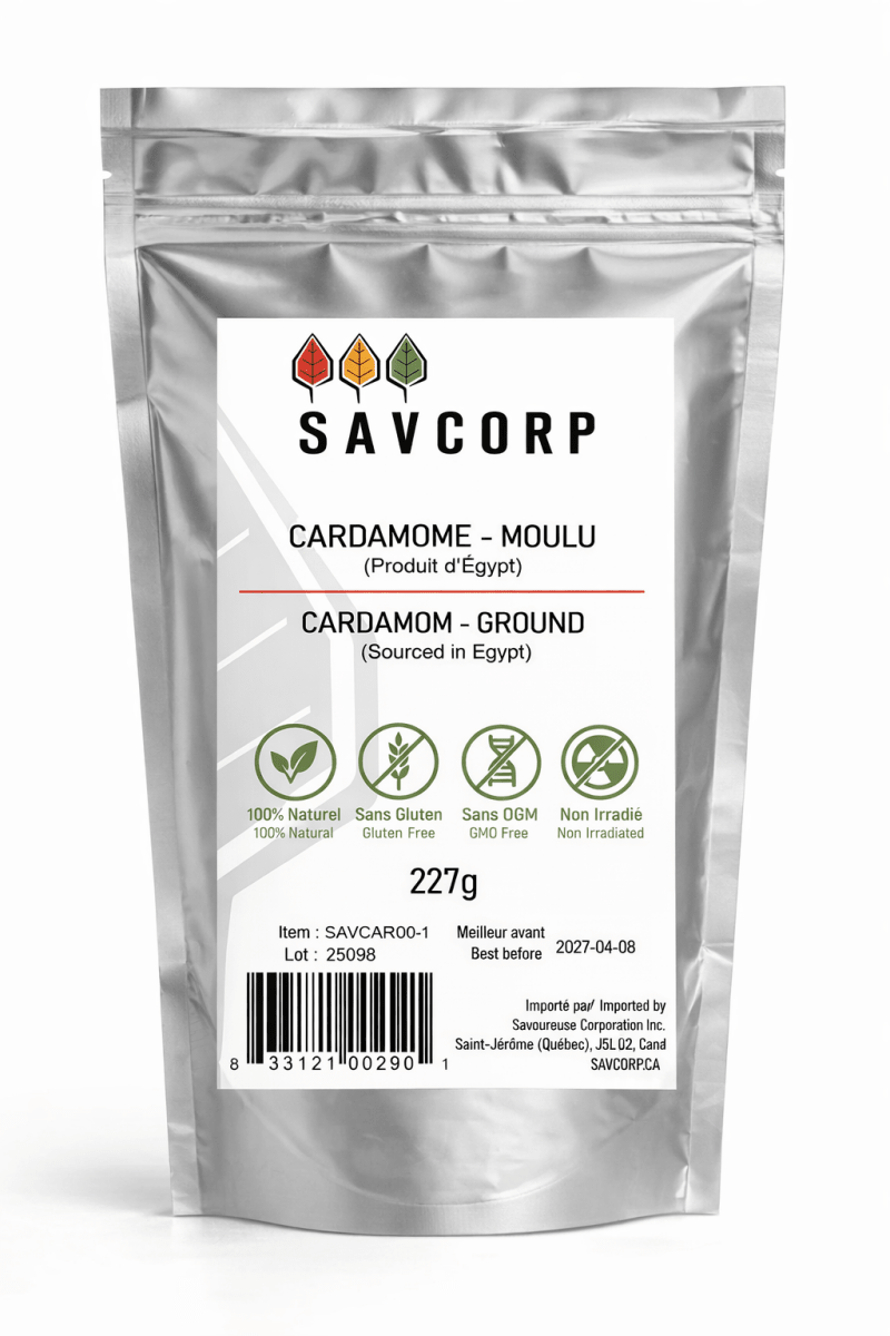 Cardamome (Moulu) - Savcorp - Herbes et Épices