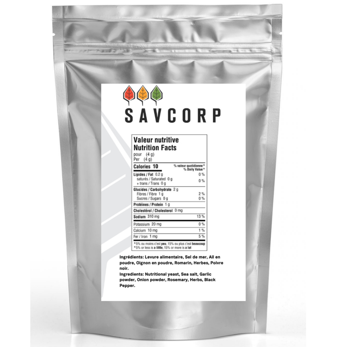 Mélange style bouillon de poulet - Savcorp - Herbes et Épices
