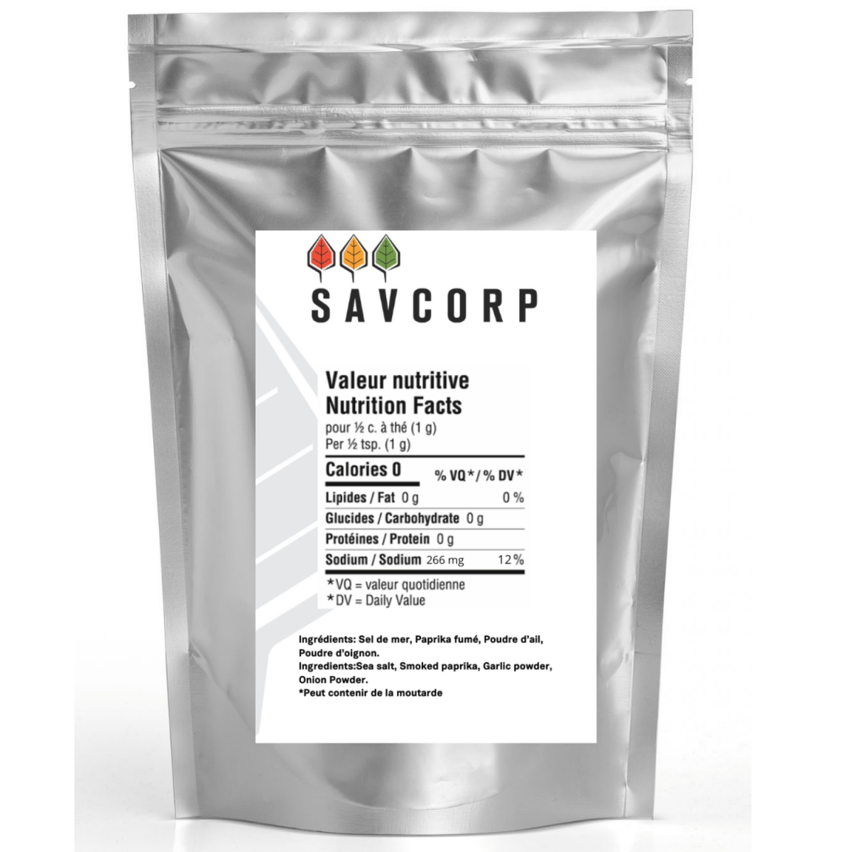 Sel fumé - Savcorp - Herbes et Épices