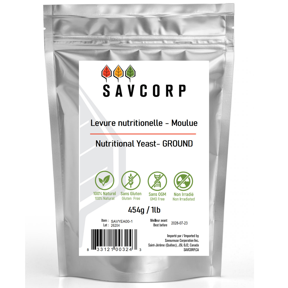 Nutritional Yeast - Ground