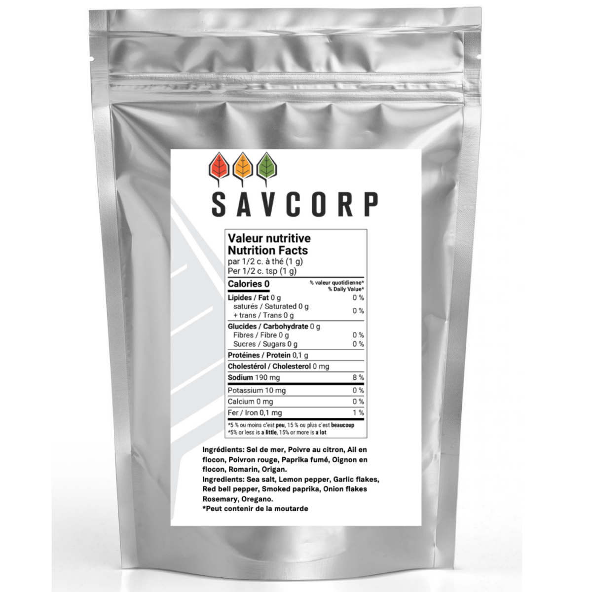 Assaisonnement à Poulet - Savcorp - Herbes et Épices