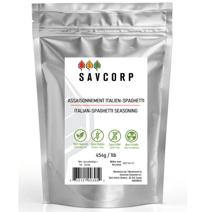 Assaisonnement à Spaghetti - Savcorp - Herbes et Épices