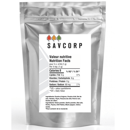 Assaisonnement à Spaghetti - Savcorp - Herbes et Épices