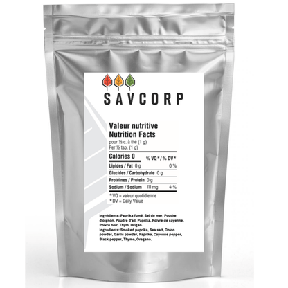 Assaisonnement Cajun - Savcorp - Herbes et Épices