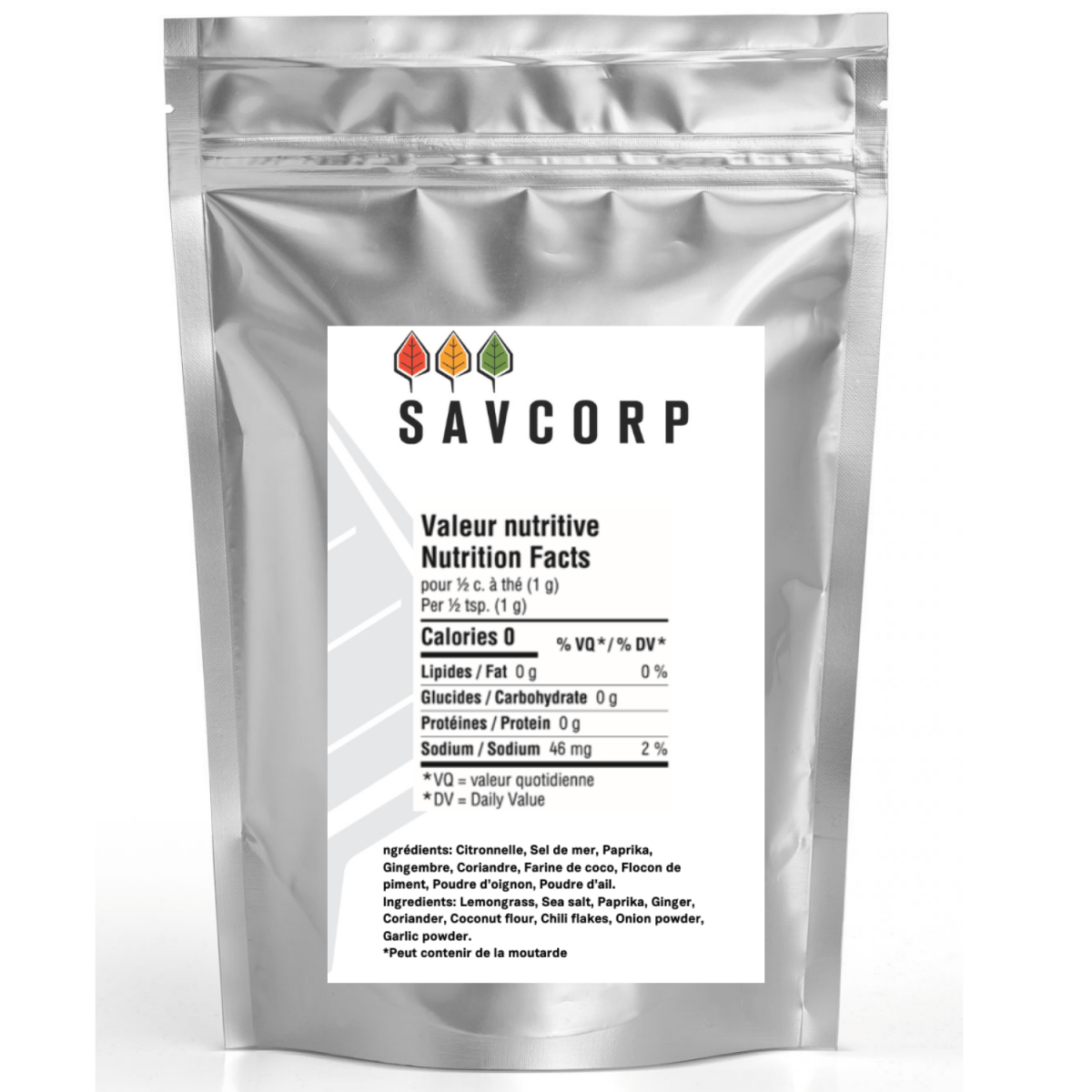 Assaisonnement Thaï - Savcorp - Herbes et Épices