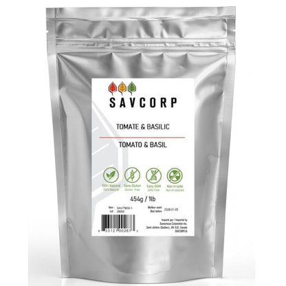 Assaisonnement Tomate Basilic - Savcorp - Herbes et Épices
