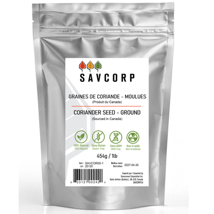 Coriandre moulue - Savcorp - Herbes et Épices
