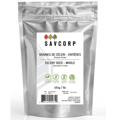 Graines de céleri - Savcorp - Herbes et Épices