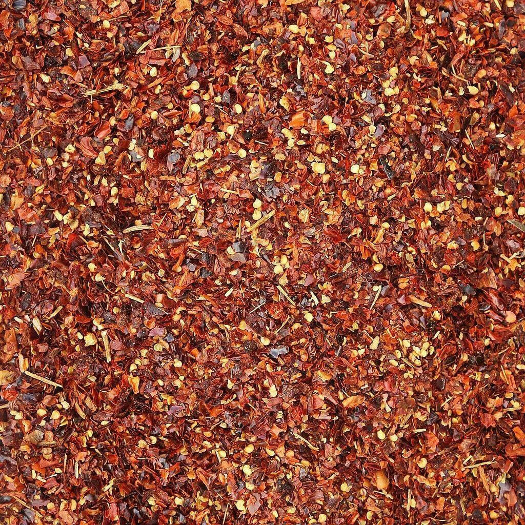 Piment rouge piquant biologique vrac Flocons Savcorp Distributeur - Wholesale Bulk Organic Red Chili Peppers Crushed Flakes - Canada - Quebec - Montreal