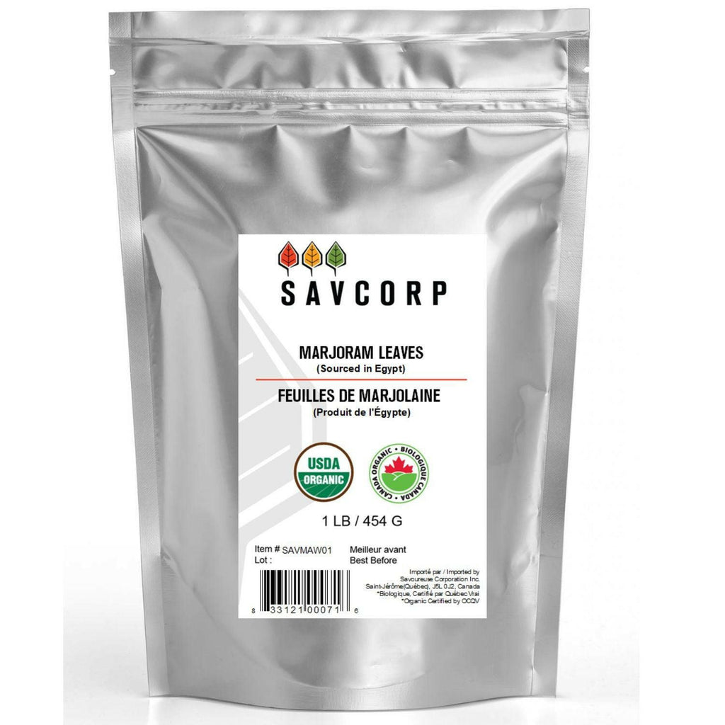 Marjolaine en feuilles - Biologique - Savcorp - Herbes et Épices Biologiques